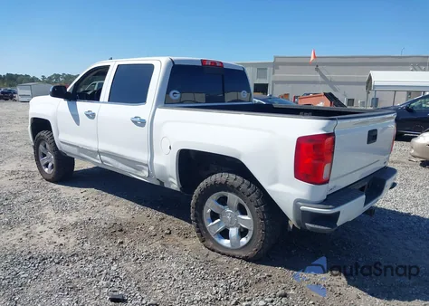 2017 Chevrolet Silverado 1500 2Lz из США, поврежденный, VIN 3GCUKSEC8HG418209